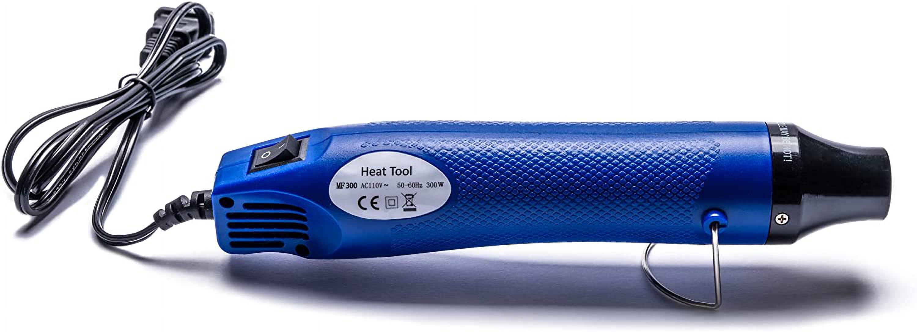 Heat Gun - Handheld Electric Heatgun for Epoxy Resin \u0026 DIY Craft, Multifunctional Hot Air Gun for Resin Art Projects (Blue)